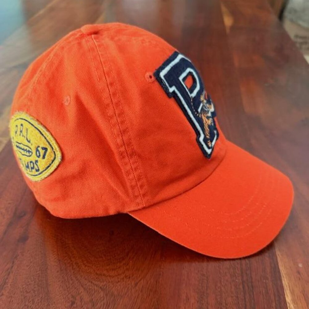 SOLD! Polo Ralph Lauren Tiger P Patch 1967 Football Champs Cap Hat 1 of 1 NWT - Picture 4 of 7